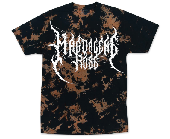 Bleach Dyed Magdalene Rose Deathcore Logo